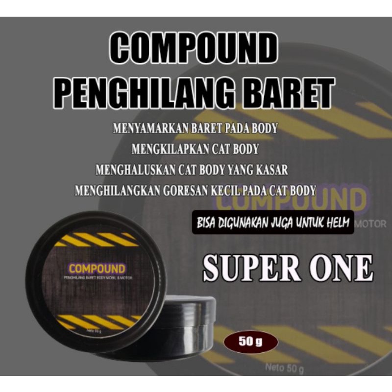 [COD] PENGHILANG BARET BODY MOBIL MOTOR RUBBING CUMPOND