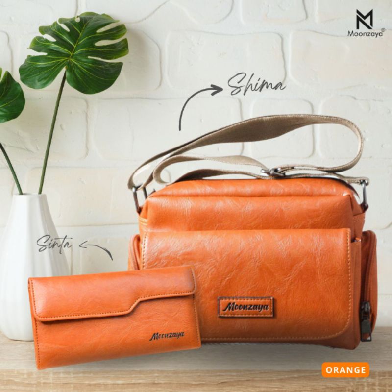 (Best Seller) Tas Slempang Shima ORI by Moonzaya || Tas unisex