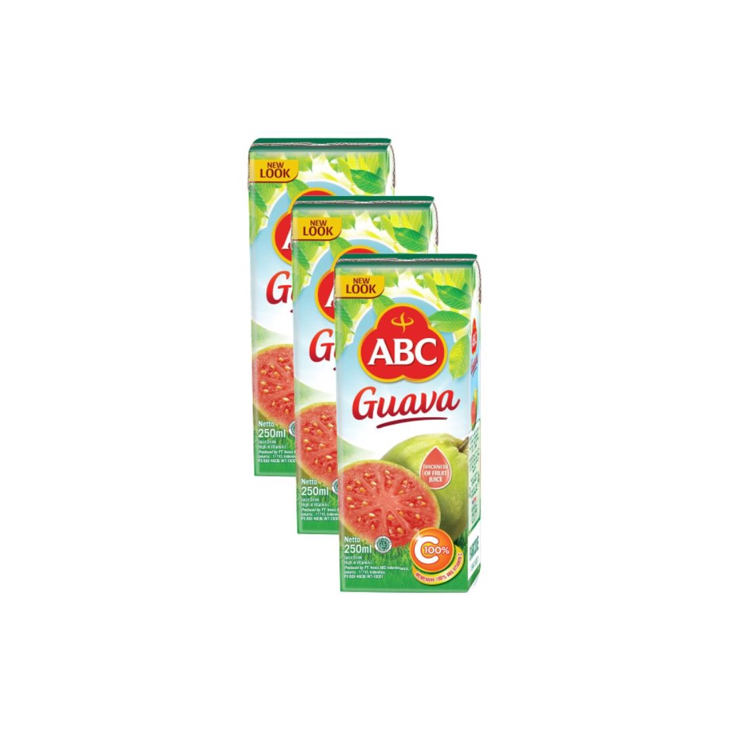 

ABC Jus Jambu 3 x 250 mL