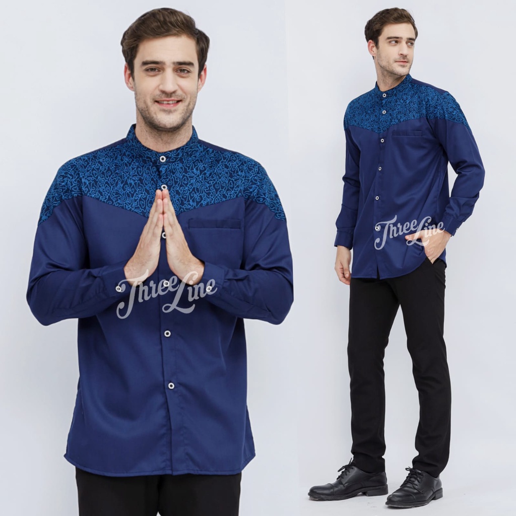 Atasan Muslim Pria Baju Muslim Pria Baju Koko Pria Lengan Panjang Koko Syabab Baju Koko Premium Kemeja Koko Pria Lengan Panjang Baju Koko Motif Terbaru 2022 Baju Koko Dewasa Koko Batik Baju Koko Murah Bisa COD