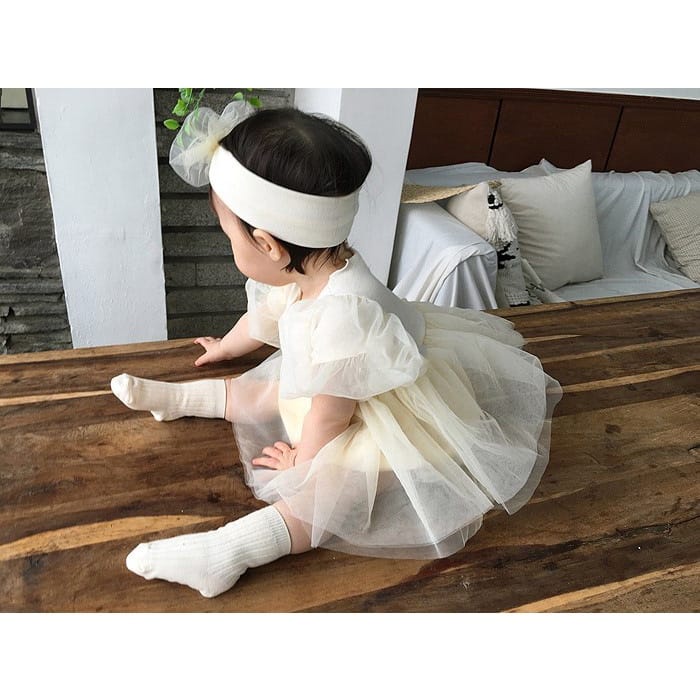 HappyOliver DRESS CHUBBY BABY EBV Baju Dress Jumpsuit Anak Perempuan Import Dress anak/Bayi Perempuan Gaun bayi Rok Anak Pakain anak