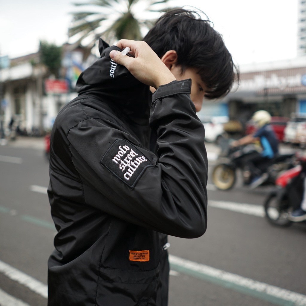 TURUN HARGA ! Jaket Cagoule Doraemon Wolv Waterproof -  Jaket Cagoule Mayer Mappa Pria Anti Air