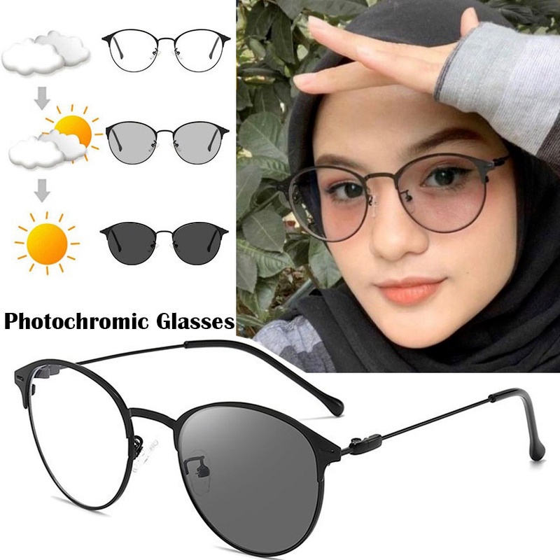 Kacamata Photochromic Pelindung Mata Untuk Pria Dan Wanita