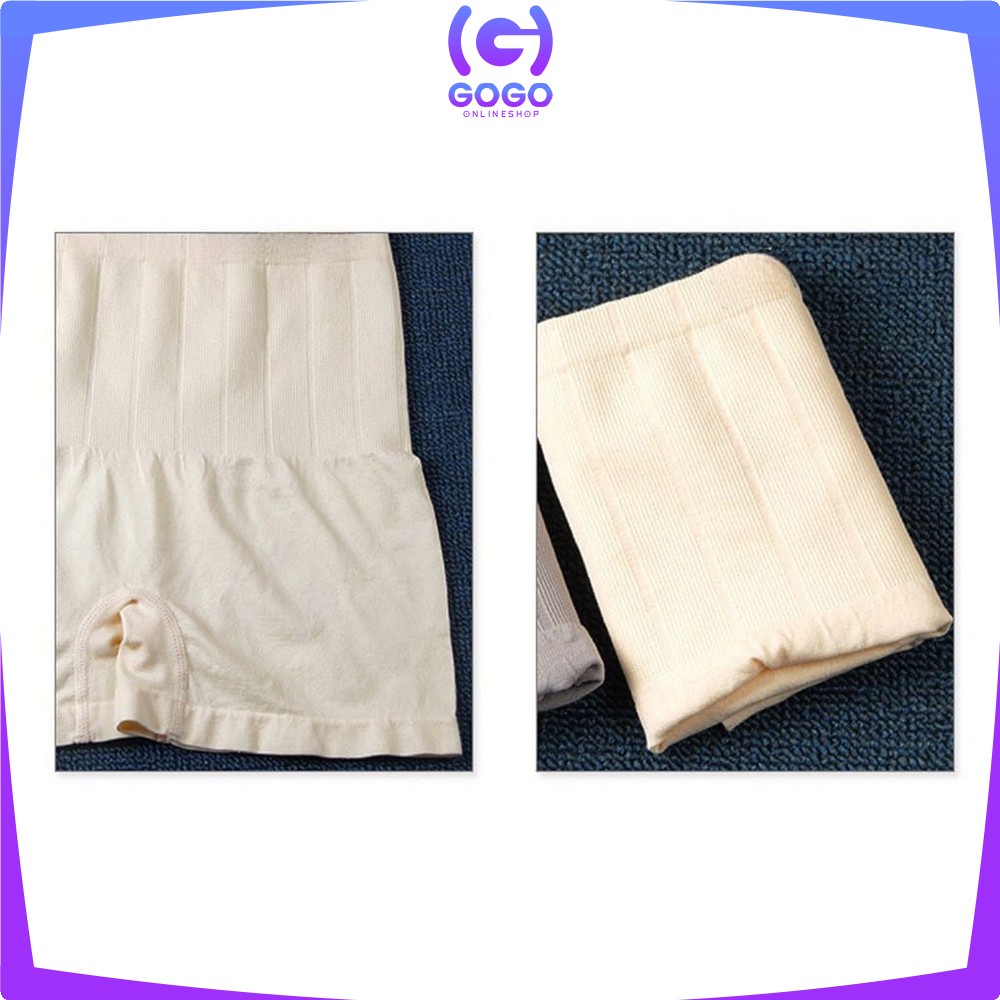 GOGO-P35 Celana Korset Munapi Pelangsing / Pengecil Perut Wanita Highwaist Slimming Pants