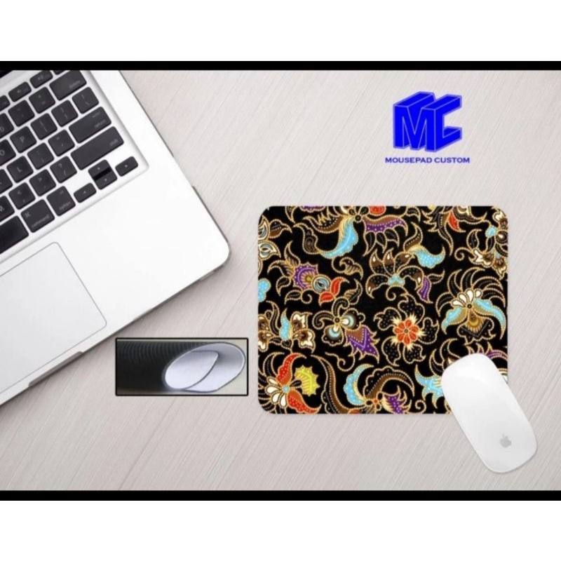 mousepad batik keren Pekalongan custom batik