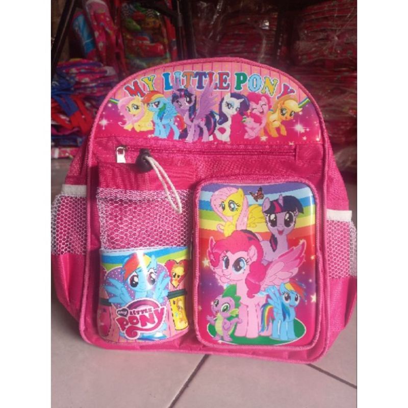 Tas Ransel ukuran TK model botol printing