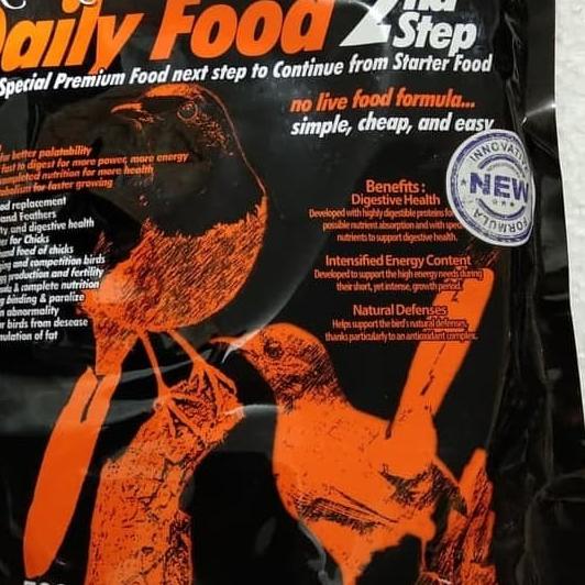 AMS STEP 2 500 GRAM AMERICAN SELECTION VOER PUR PAKAN BURUNG MURAI