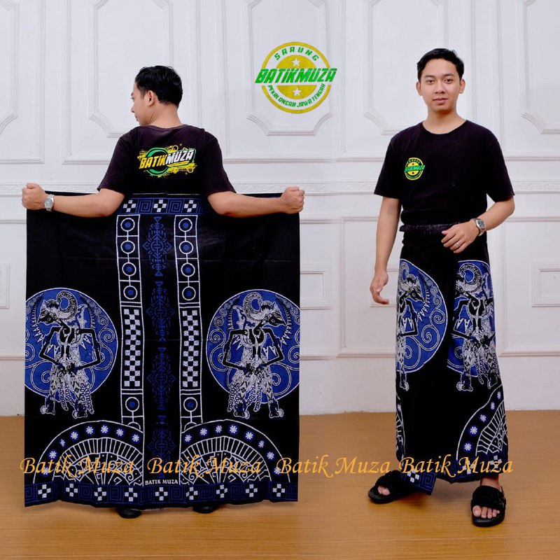 MUZA KATUN SARUNG BATIK ORNAMEN PULAU INDONESIA BATIK SARUNG BATIK PEKALONGAN SARUNG GUNUNGAN CLASSIC