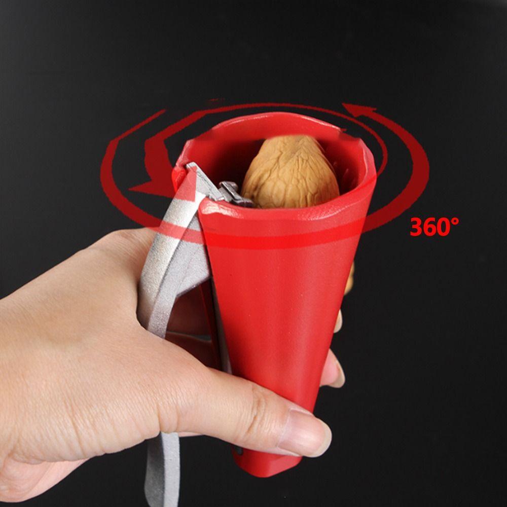 Preva Walnut Cutter Clamp Portable Pemecah Kemiri Nutcracker Pembuka Bentuk Corong