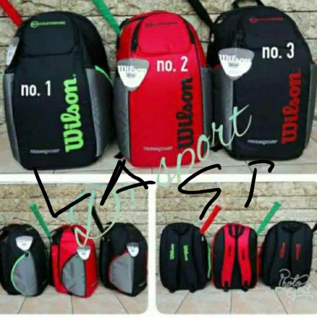 tas ransel wilson..badminton/tenis