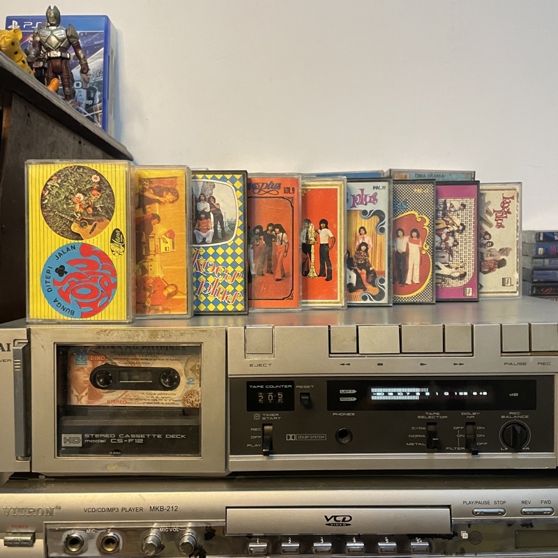 kaset pita koes plus full album sepaket borongan (koleksi pribadi)