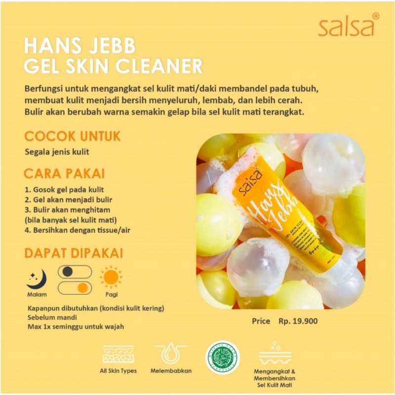 SALSA HANS JEBB GEL PERONTOK DAKI