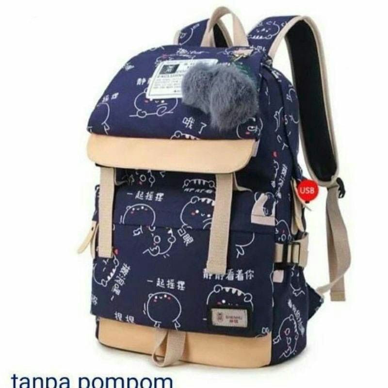 tas sekolah anak laki laki anak perempuan sd smp multifungsi TAS RANSEL JEPANG