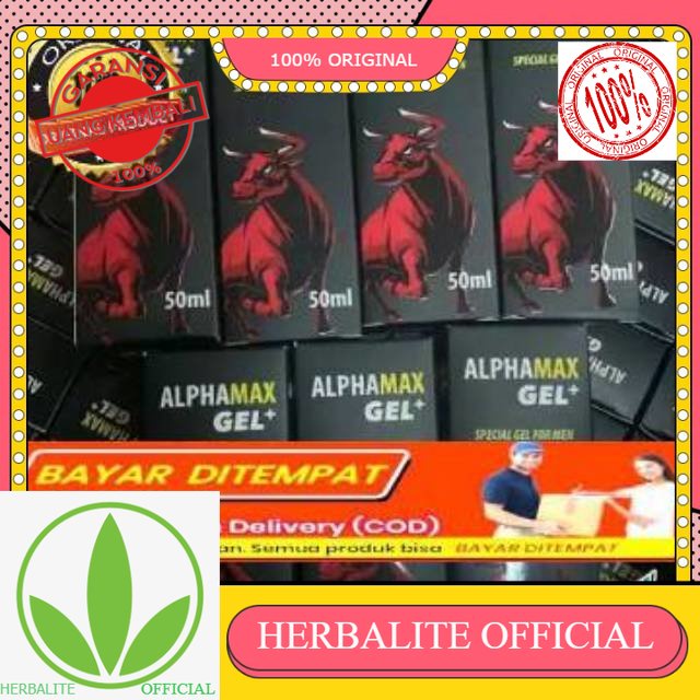 100% ORIGINAL OBAT PEMBESAR KELAMIN PRIA ALPHAMAX GEL ASLI 100% ORIGINAL OBAT PEMBESAR PEMANJANG ALA