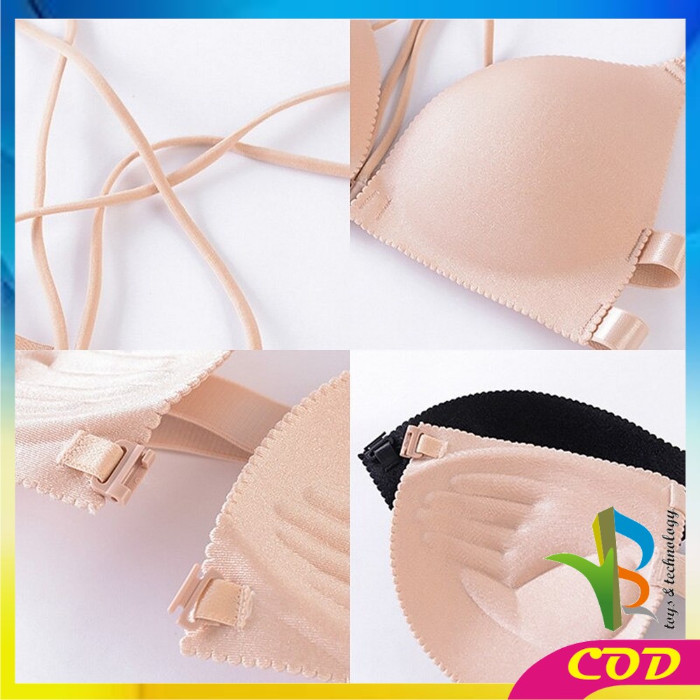 RB-P64 P65 Bra Seamless Tanpa Kawat BH Wanita Push Up Bra / Bra Kancing Depan Tanpa Kawat