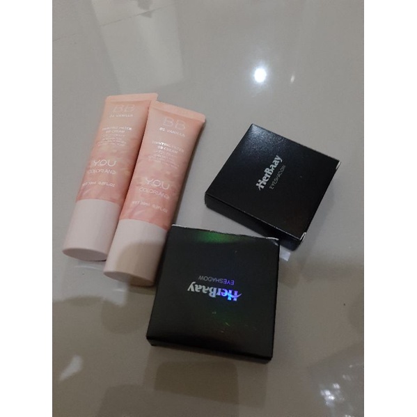 paket 60k isi 3 you + 3 eyeshadow herbaay