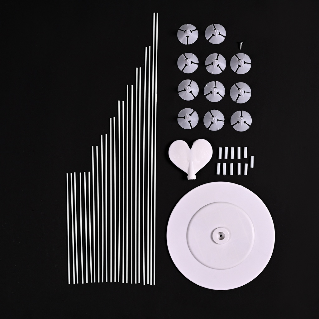 Balloon stent tables Floating decorative layout columns