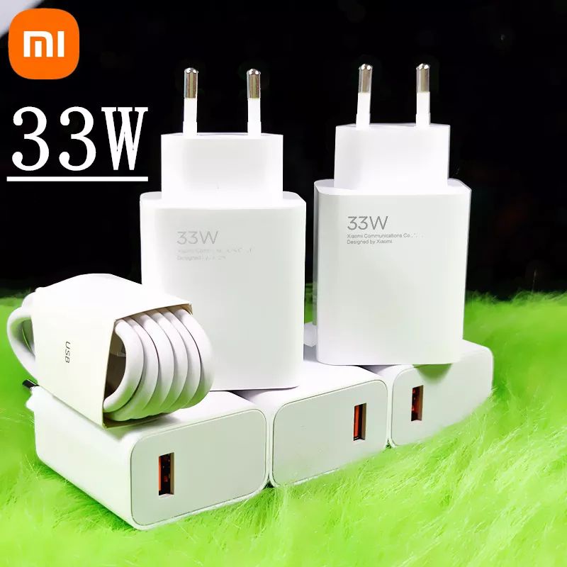 CHARGER XIAOMI ORIGINAL 100% POCO X3 NFC/X3 PRO CARGER ORI 33WATT SUPER FAST CHARGING USB TYPE