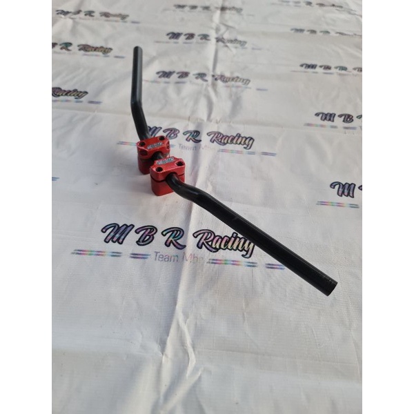 PAKET STANG RZR CUSTOM BALAP ROAD RACE RAESER CNC TINGGI 5 CM  VIXION