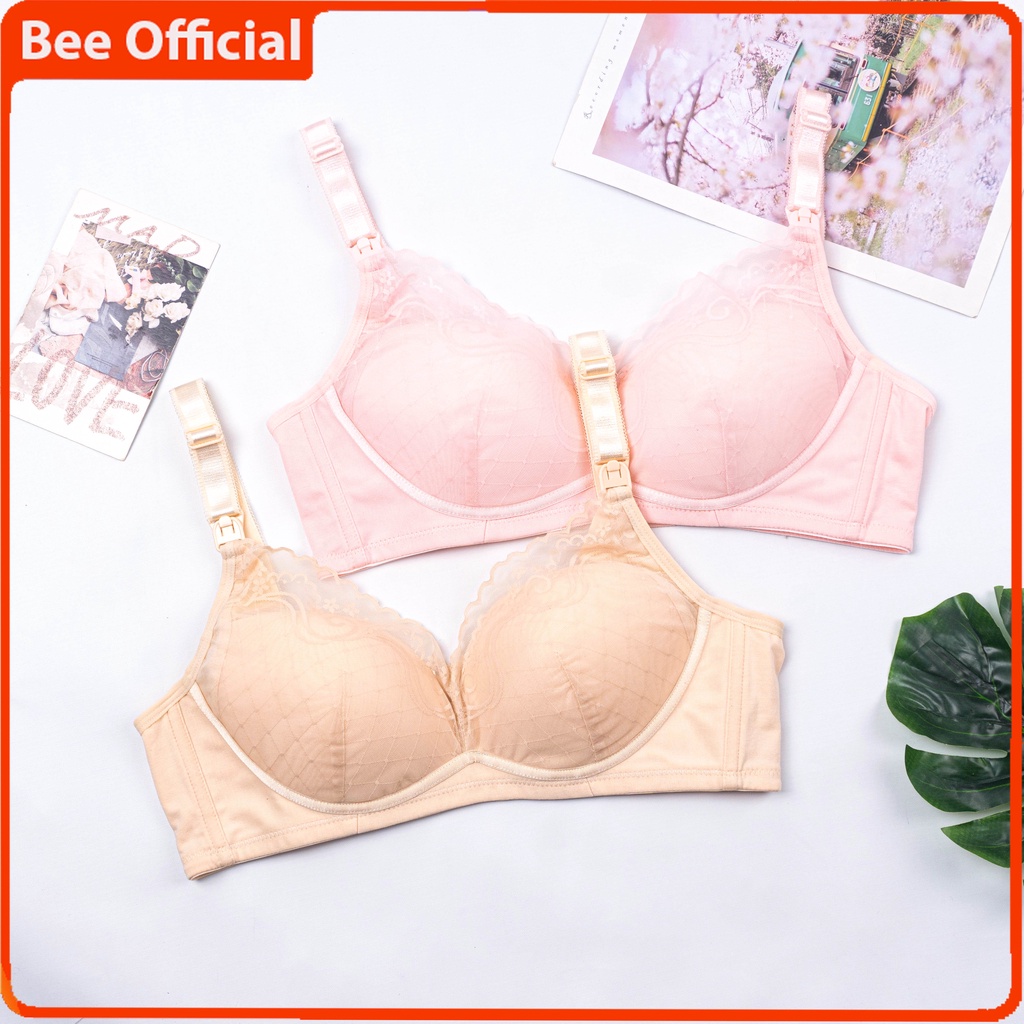 BEE - Bra Menyusui Cup B / Nursing Bra Maternity Bra Tanpa kawat Busui TW1808