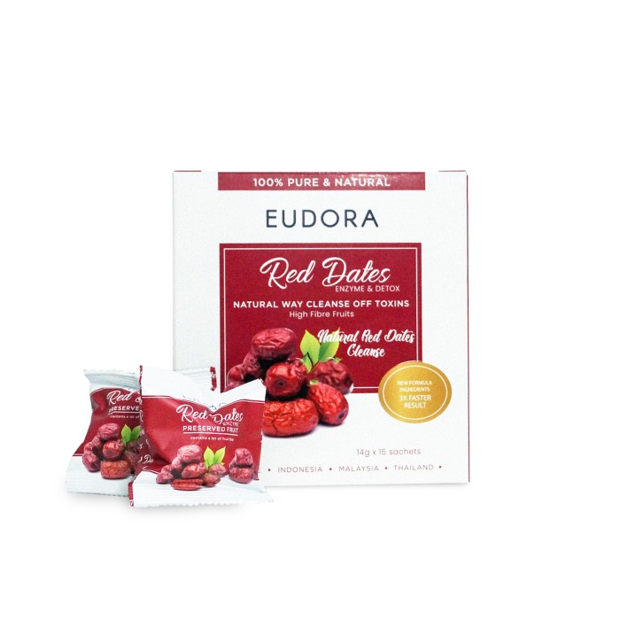 Eudora - Red Dates/Plum | 5pcs
