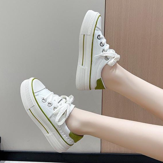 TBIG [COD] Sepatu Sneakers AMANDA Sepatu Kanvas Import Wanita Sepatu Korea Style Sekolah Kuliah