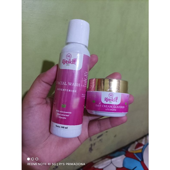 Ecer Facial Wash + Day Rjn Skin