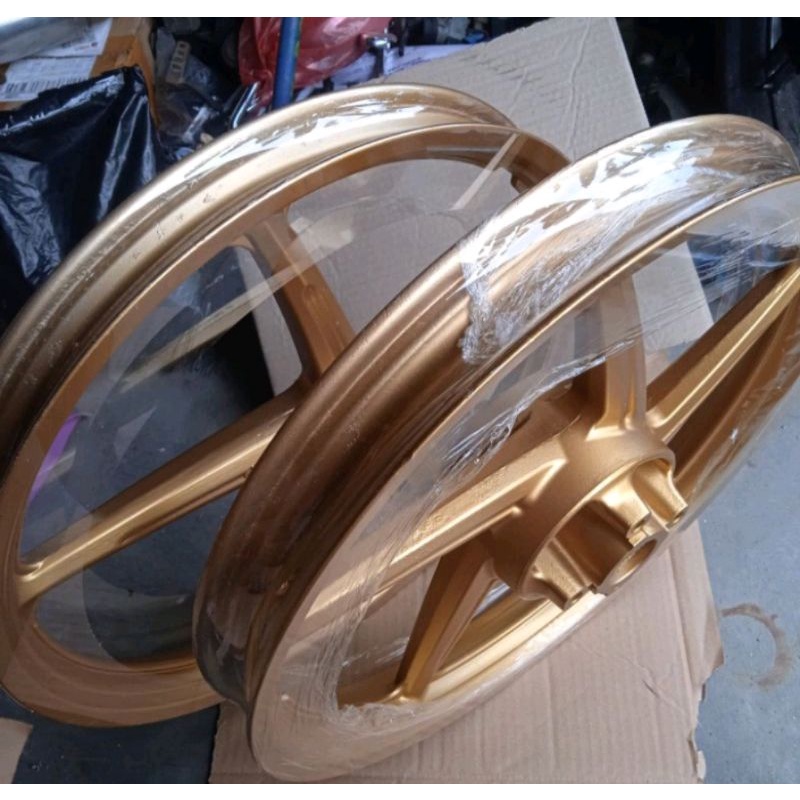 VELG SUPRA 125 DOBLE DISK/BLADE NEW REPAINT GOLD