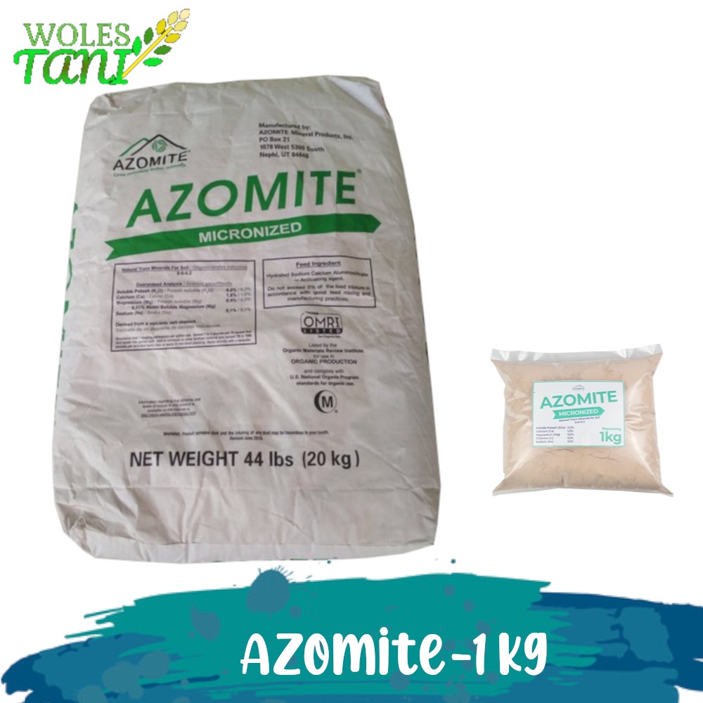 Azomite 1 Kg Trace Mineral Organik