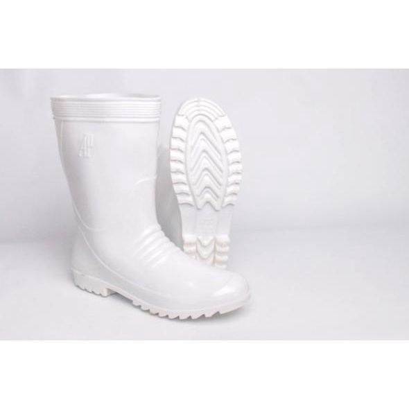 SEPATU BOOTS PRIA KARET PENDEK AP BOOT 1 - Hitam, 25