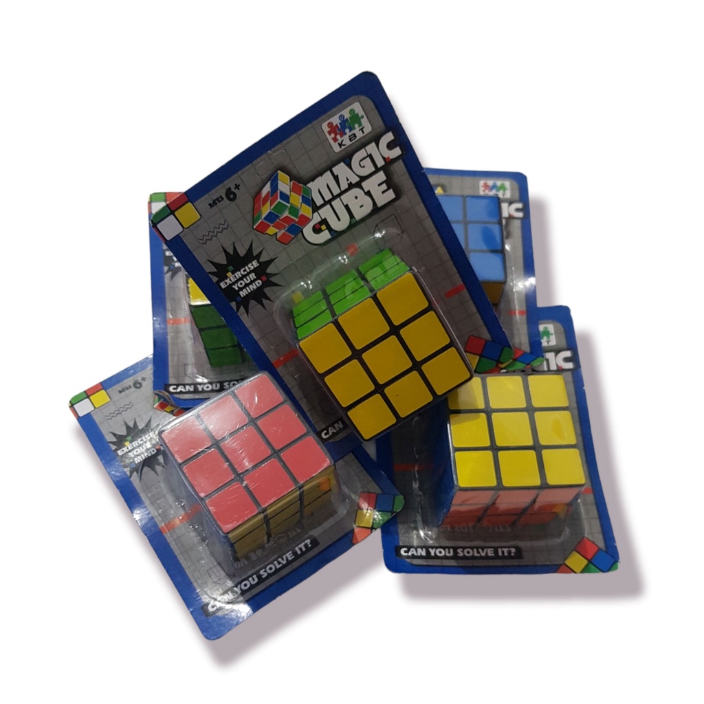 Mainan Rubik Kubus 3x3 Rubik Magic Cube