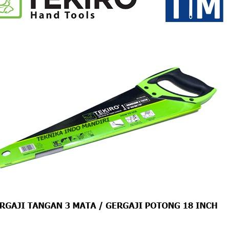 (TEKIRO) Gergaji Kayu 3 Mata 18"