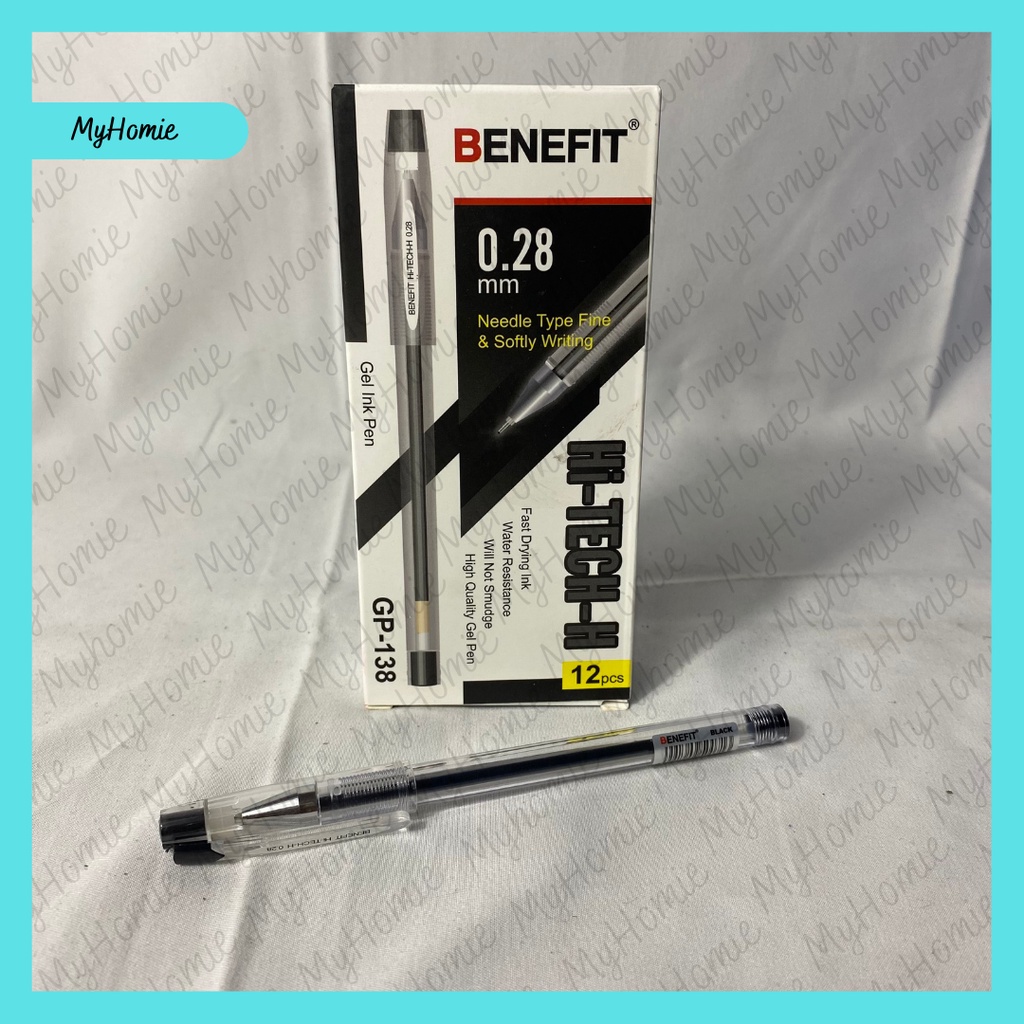 

[12PC] Pen Gel Hi-Tech Benefit GP-138 0.28MM