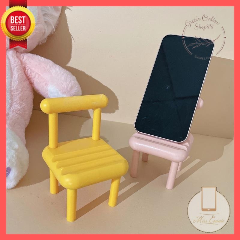 GOS - C112 - Phone Holder Kursi Folding Chair / Stand Holder Stand HP Lipat Dudukan Penyangga HP Import Murah