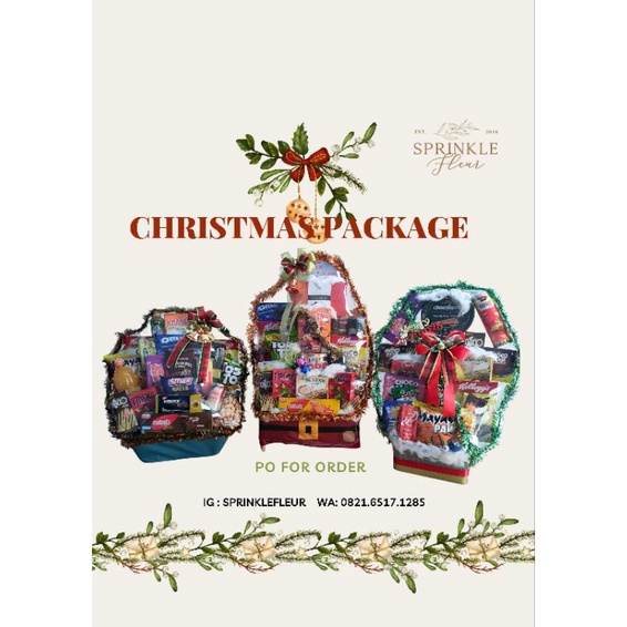 

parcel natal/Christmas hampers