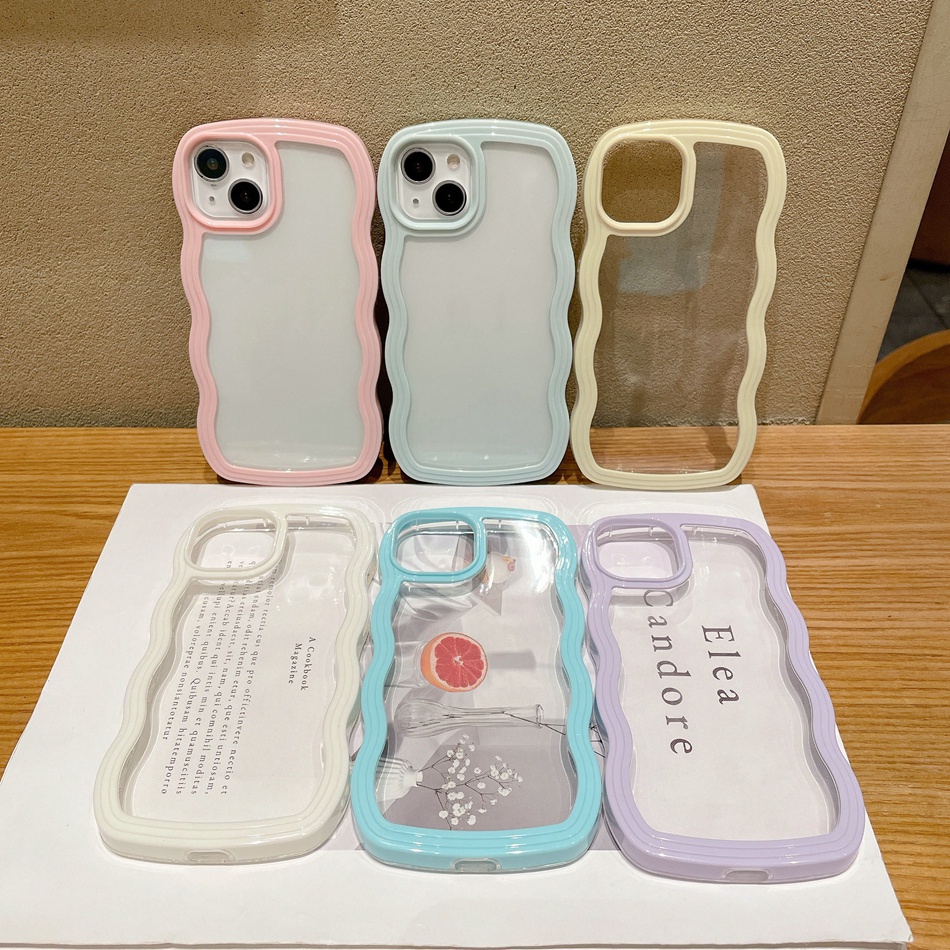 Soft Case Silikon Transparan 2 in 1 Shockproof Cover iPhone 11 12 13 Pro MAX X XR XS MAX 12Pro