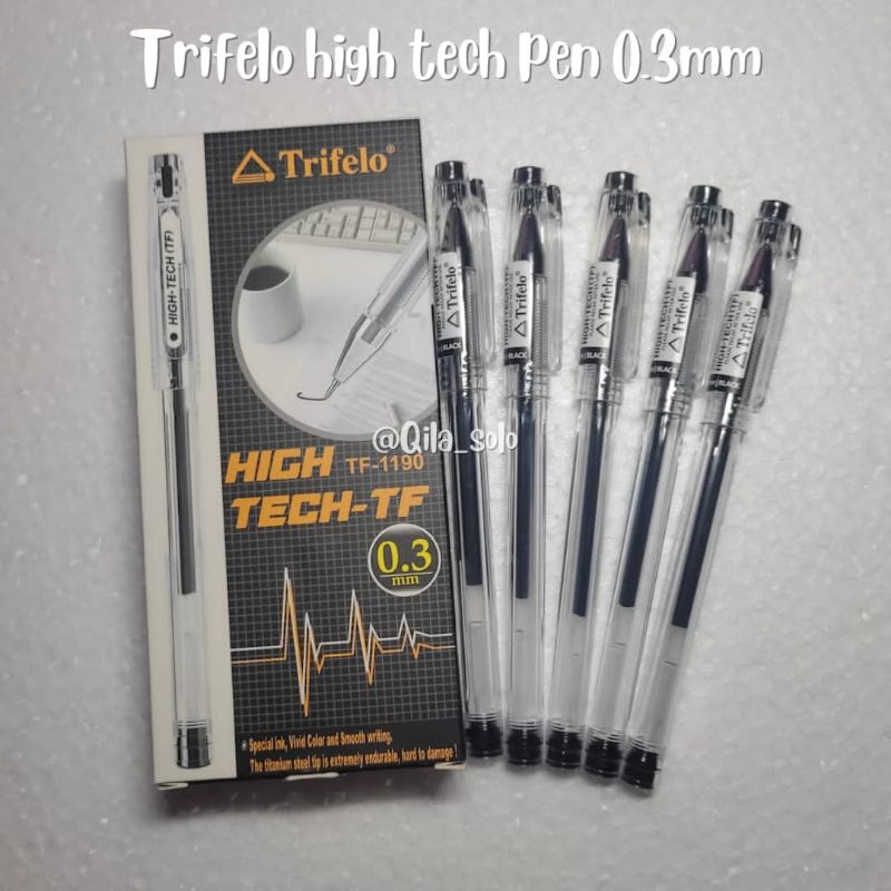 

Bolpoin Gel / Pena Gel / Gel Pen Trifelo Hi-Tech 0,3