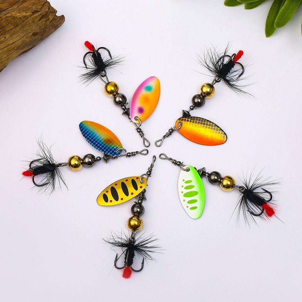 Top 2pcs/set Umpan Pancing Umpan Engkol Logam Payet Portabel