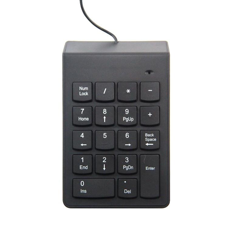 MINI NUMERIC KEYPAD WIRED - TOMBOL ANGKA UNTUK PC &amp; LAPTOP - NUMBERPAD USB TERMURAH