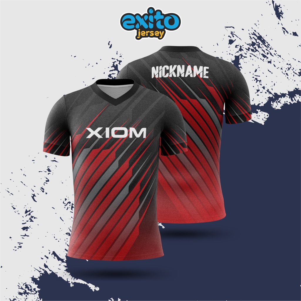 Jersey Baju Pingpong Tenis Meja Printing Custom Xiom Butterfly Donic
