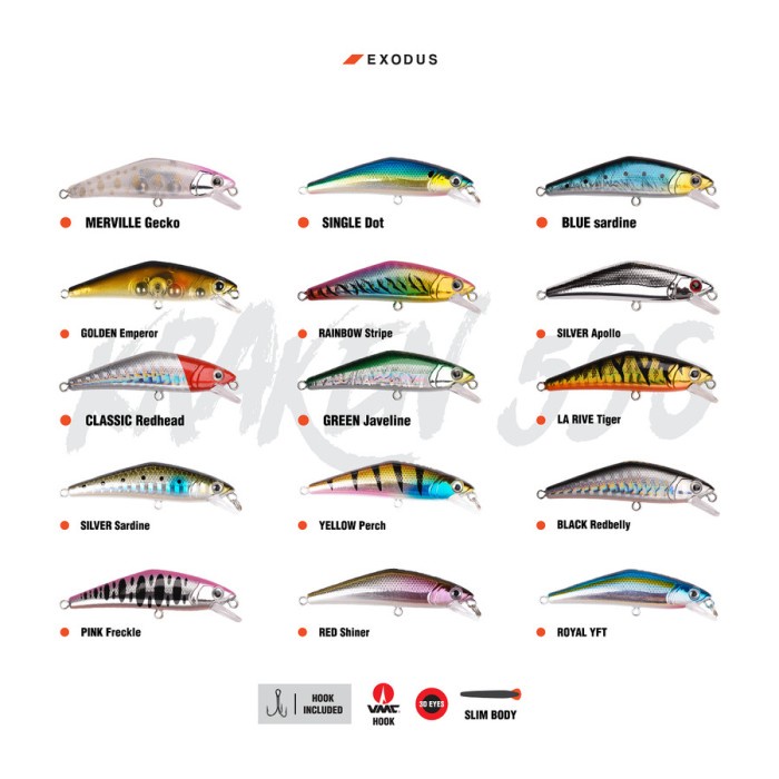 Umpan Pancing Lure Exodus Kraken