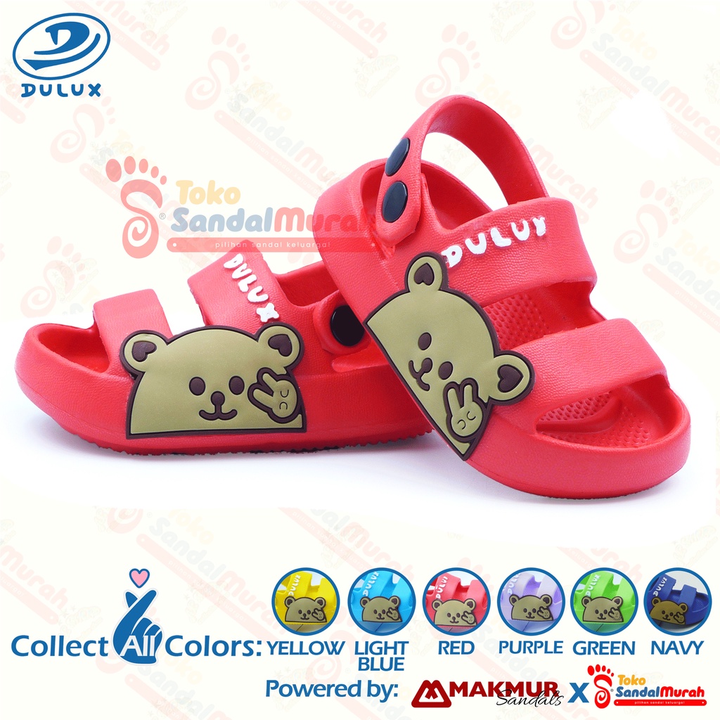 Toko Sandal Murah - Sandal Slop Beruang Tali Belakang  Sandal Slop Anak Perempuan Motif Lucu - Sandal Slop Anak Perempuan Motif Lucu - Sandal Slop Anak Cantik Nyaman dan Empuk [TK Sendal Murah LDS 04 A M 391BN]