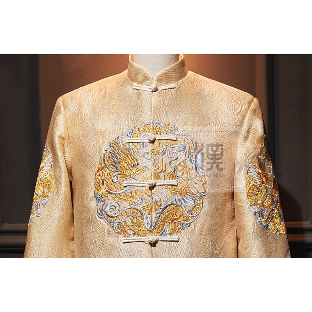 CHEONG SAM PRIA CHINESE BAJU SANGJIT GOLD SET XINCIA CHEONGSAM HSM241101