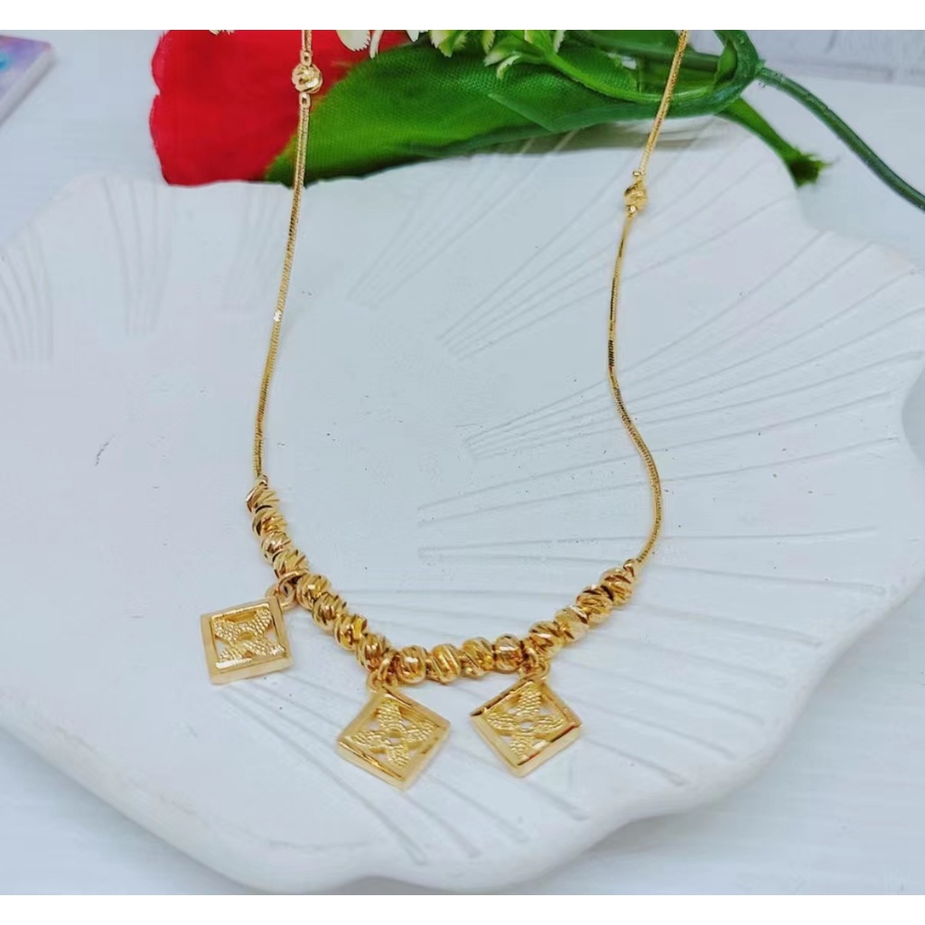 Kalung Xuping Lapis Emas 24K Perhiasan Fashiion W30/31