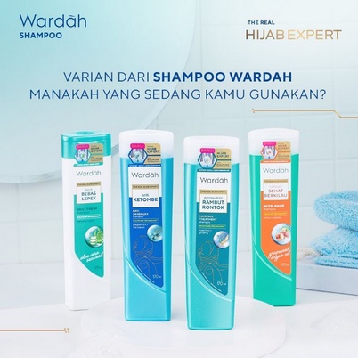 ❤️GROSIR❤️ Kemasan Baru !!! Wardah Shampoo