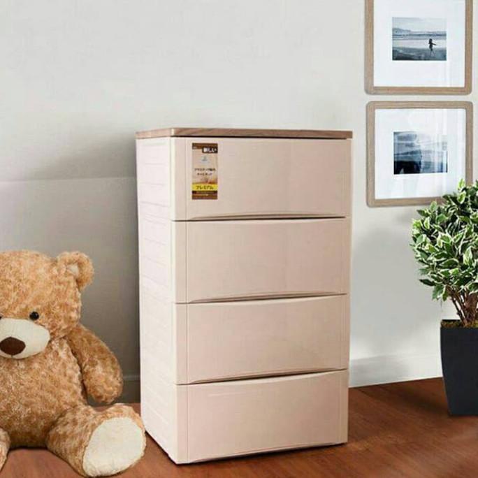 

Lemari Plastik 4 Susun Laci Drawer Olymplast ODC 04 Murah Terbaru Baru stock ready