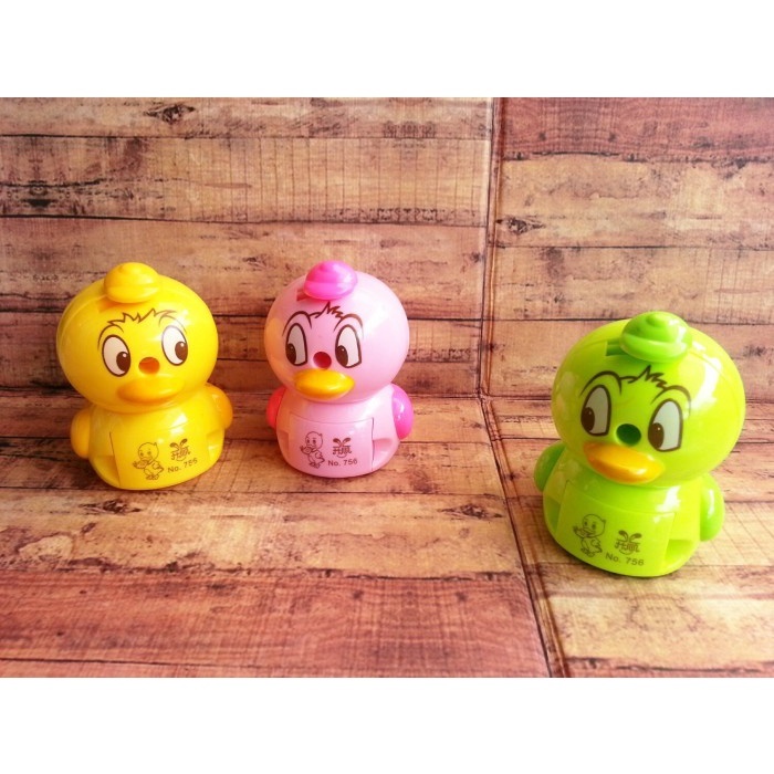 

Serutan Pensil / Rautan Putar / Rautan Meja BEBEK 756 (FJS AI-086)