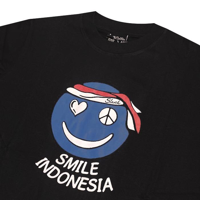 Tshirt SMILE INDONESIA LOGO ( BLACK )