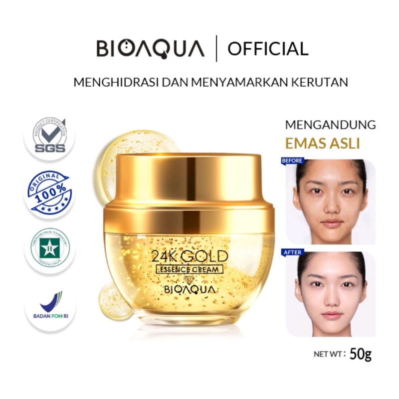 BIOAQUA 24K GOLD ESSENCE CREAM