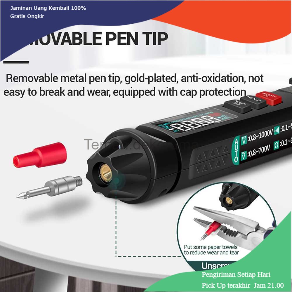 TD- PR2 ANENG Digital Multimeter Voltage Tester Pen - A3008